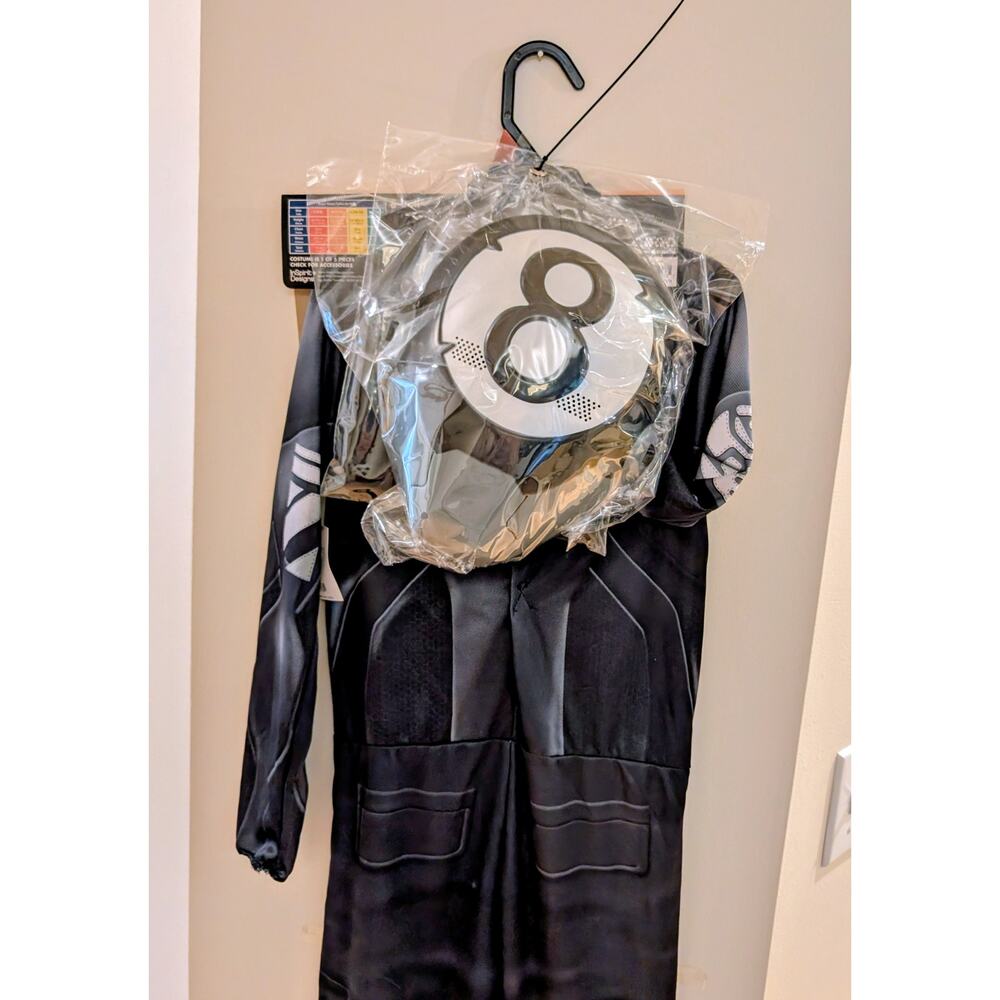Youth Medium Fortnite 8-Ball Halloween Costume - New with Tags